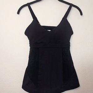 Demi Lovato for Fabletics Black Workout Tank Top